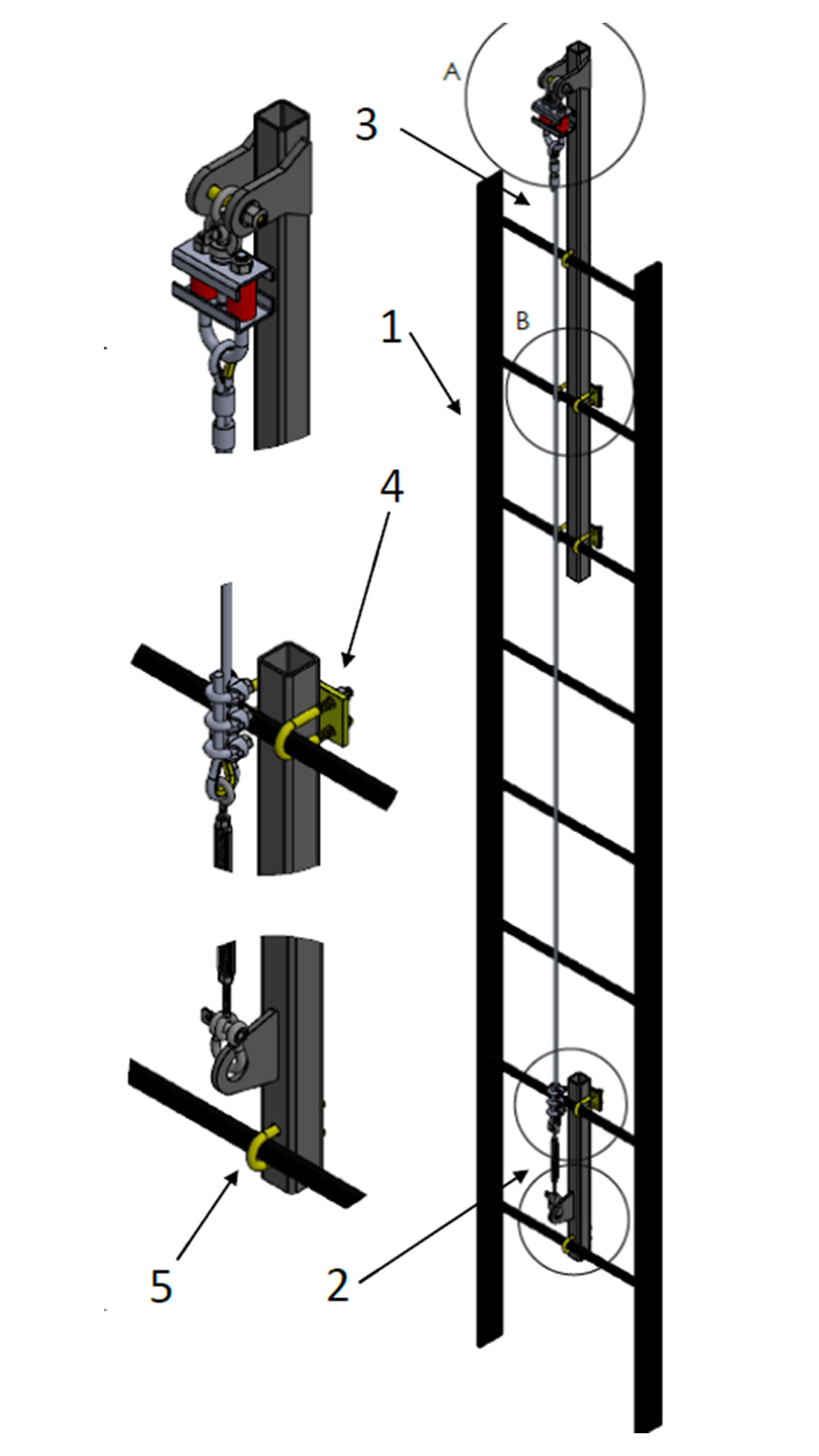 SOPORTES EXTENDIDO PARA LVV